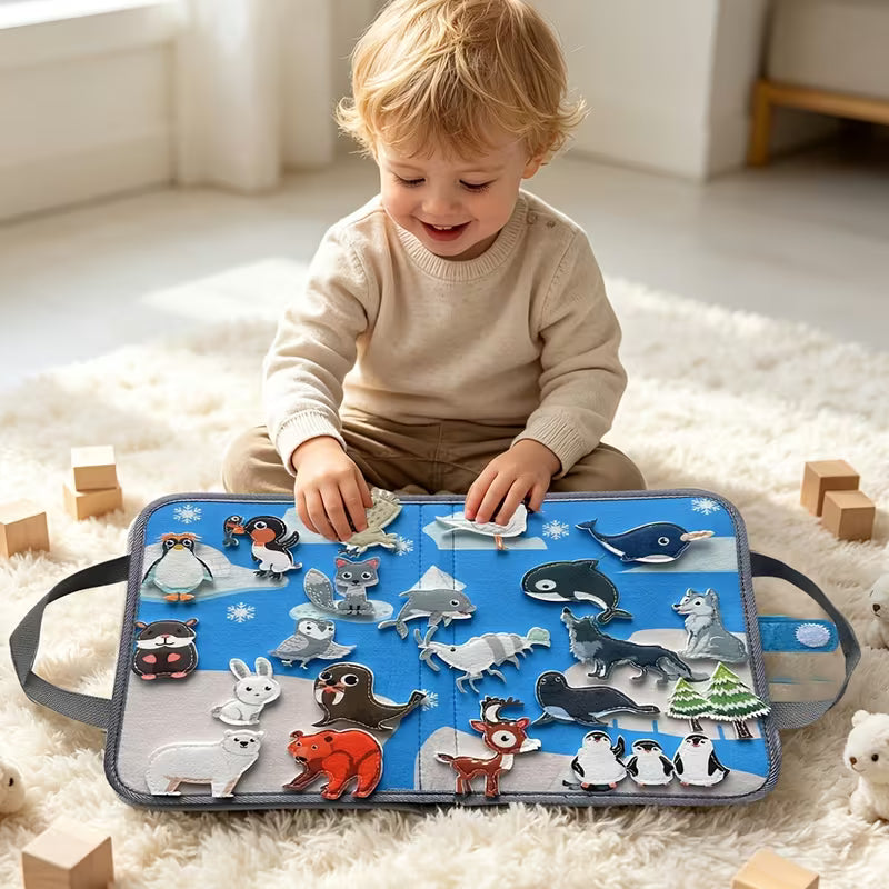 Early Childhood Learning Busy Boards Felt