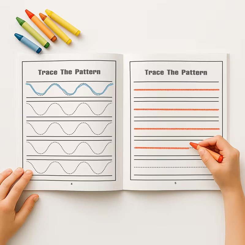 CO×CO Pencil Control Pre-writing Skills Workbook