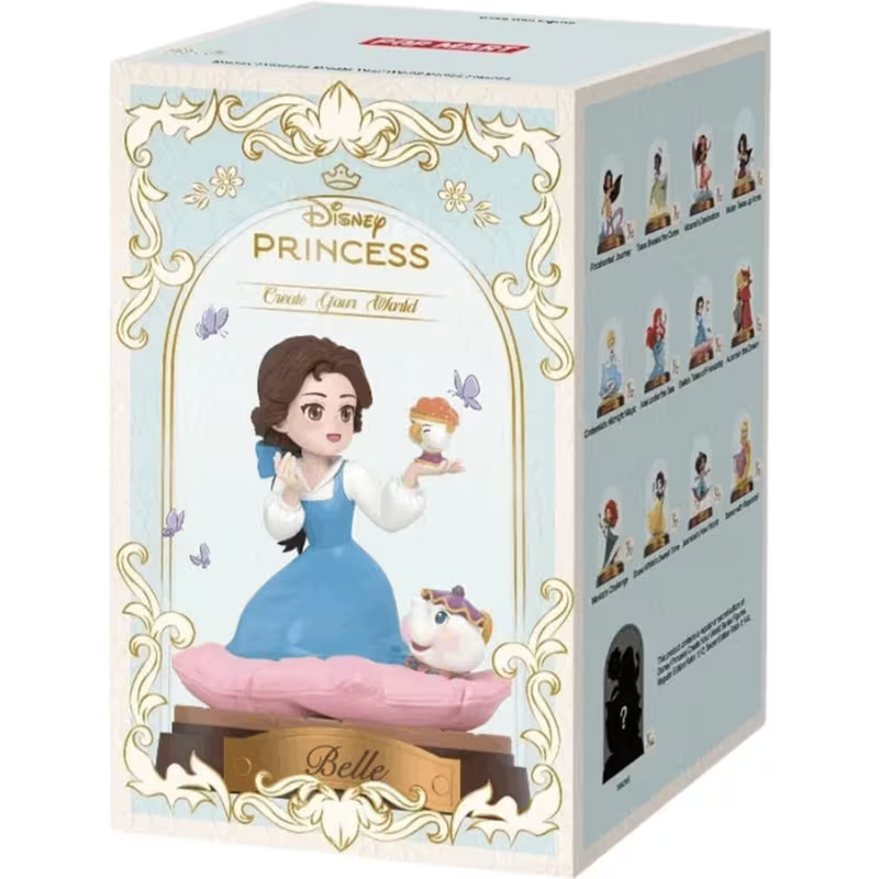 1pc Pop Mart Disney Princess CREATE YOUR WORLD Series Single Blind Box Figure, Random Design