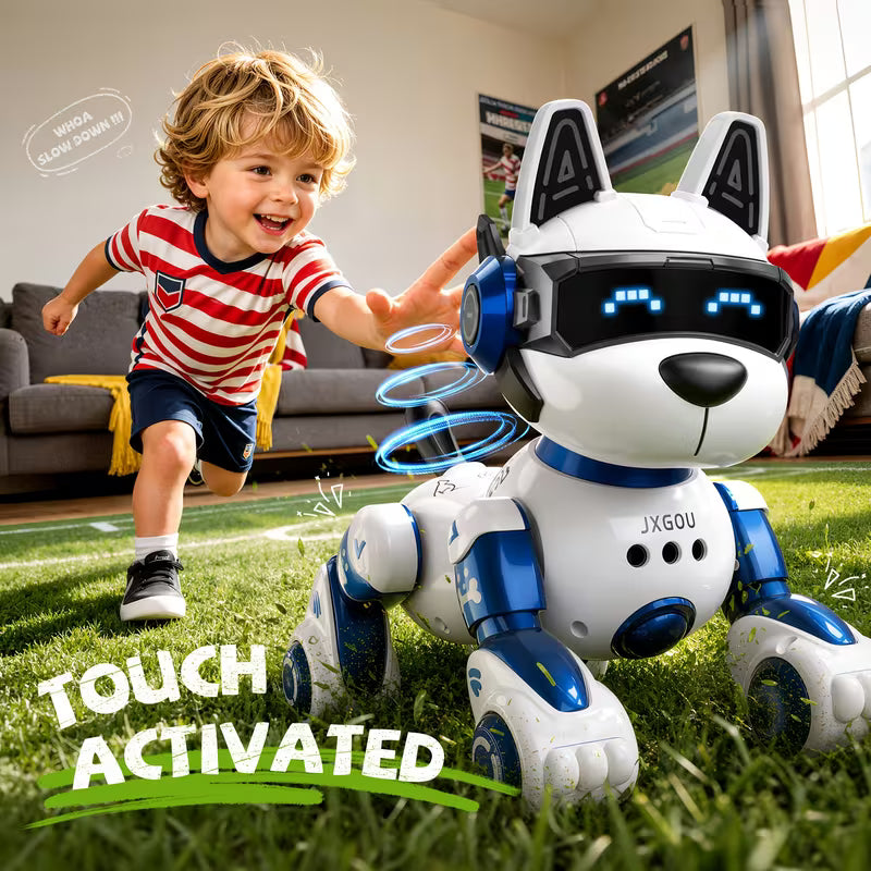 Robot Dog for Boys Toys with Voice and APP Control 2.4GHz