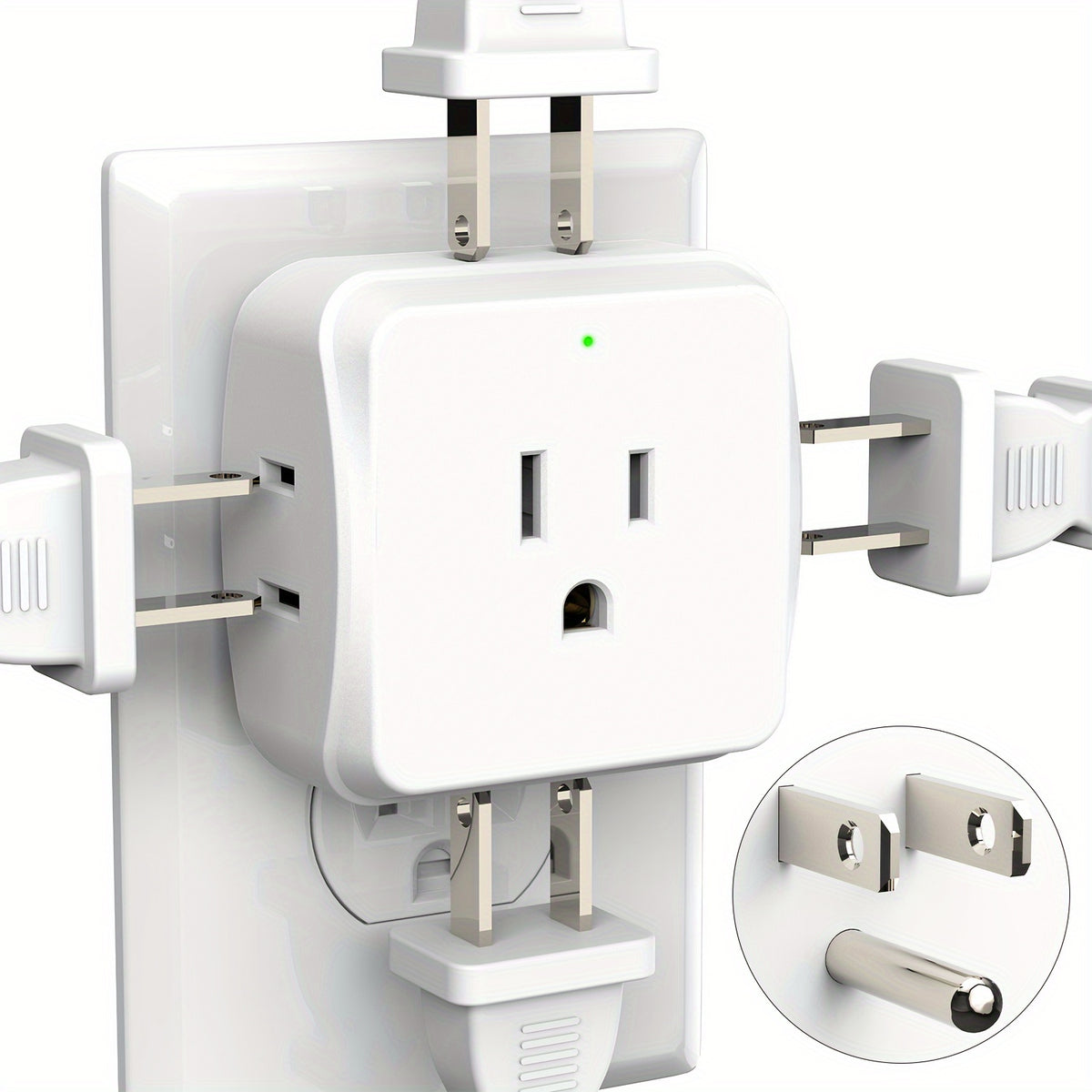 1Pc/2-Piece Wall Outlet Extender