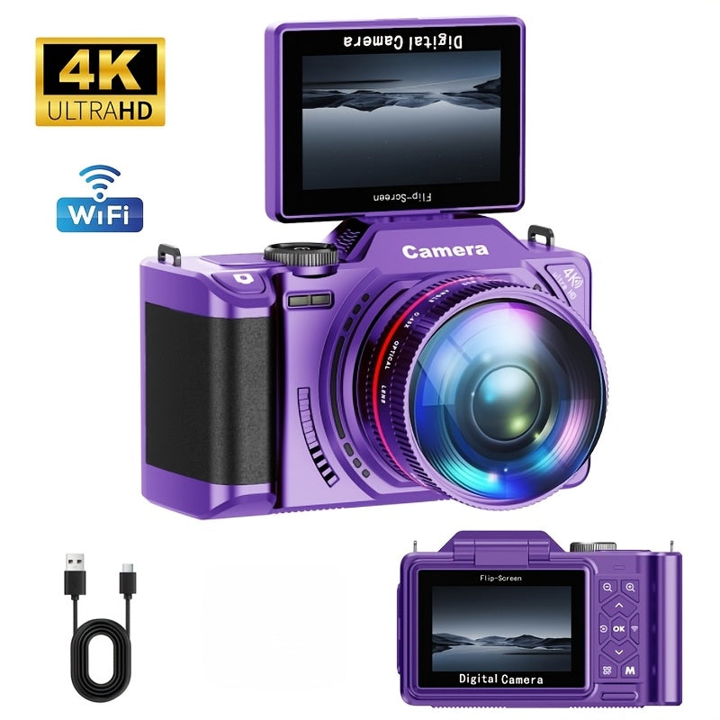 64MP 4K Vlogging Camera