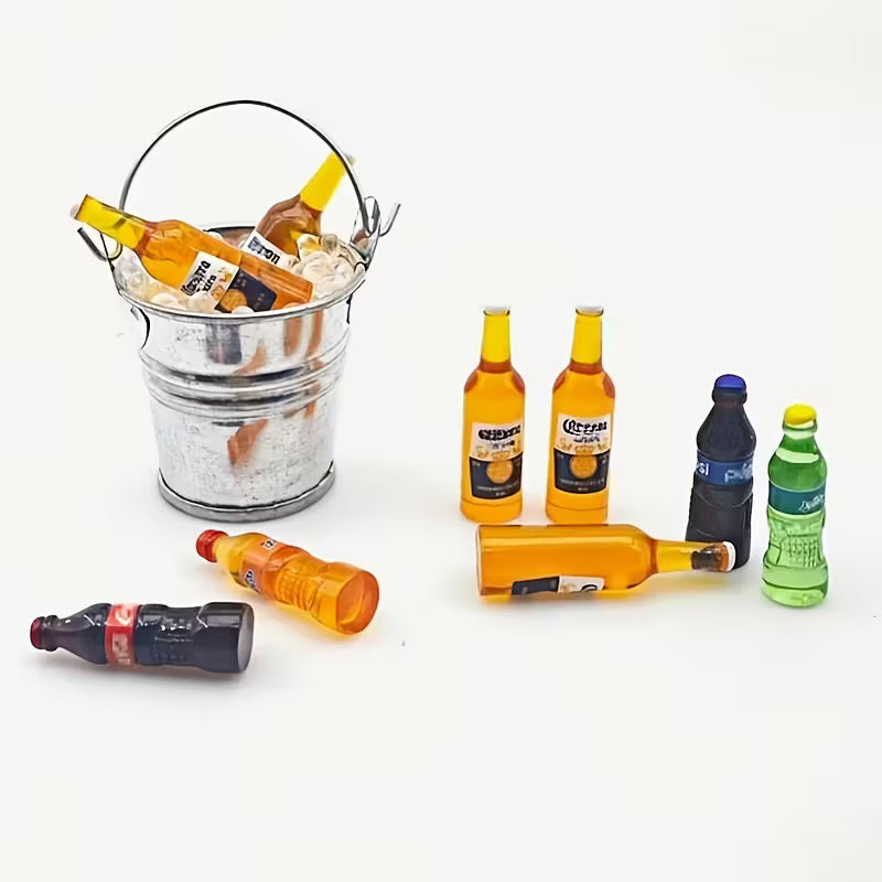 Mini Resin Ice Bucket Set 1/4/5-Piece Plastic