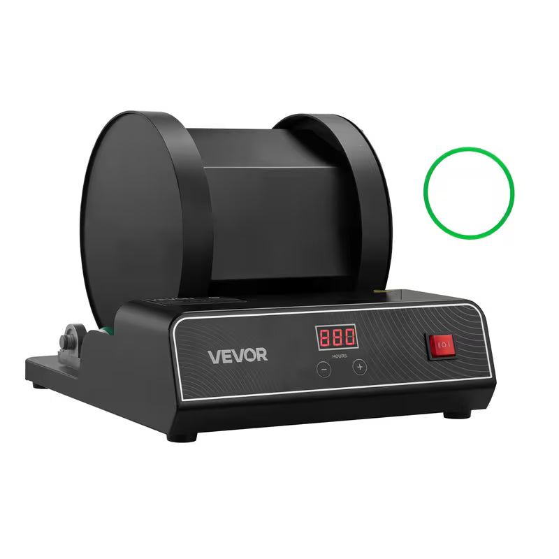 VEVOR Rock Tumbler Kit, 17 lbs Rock Polishing Kit