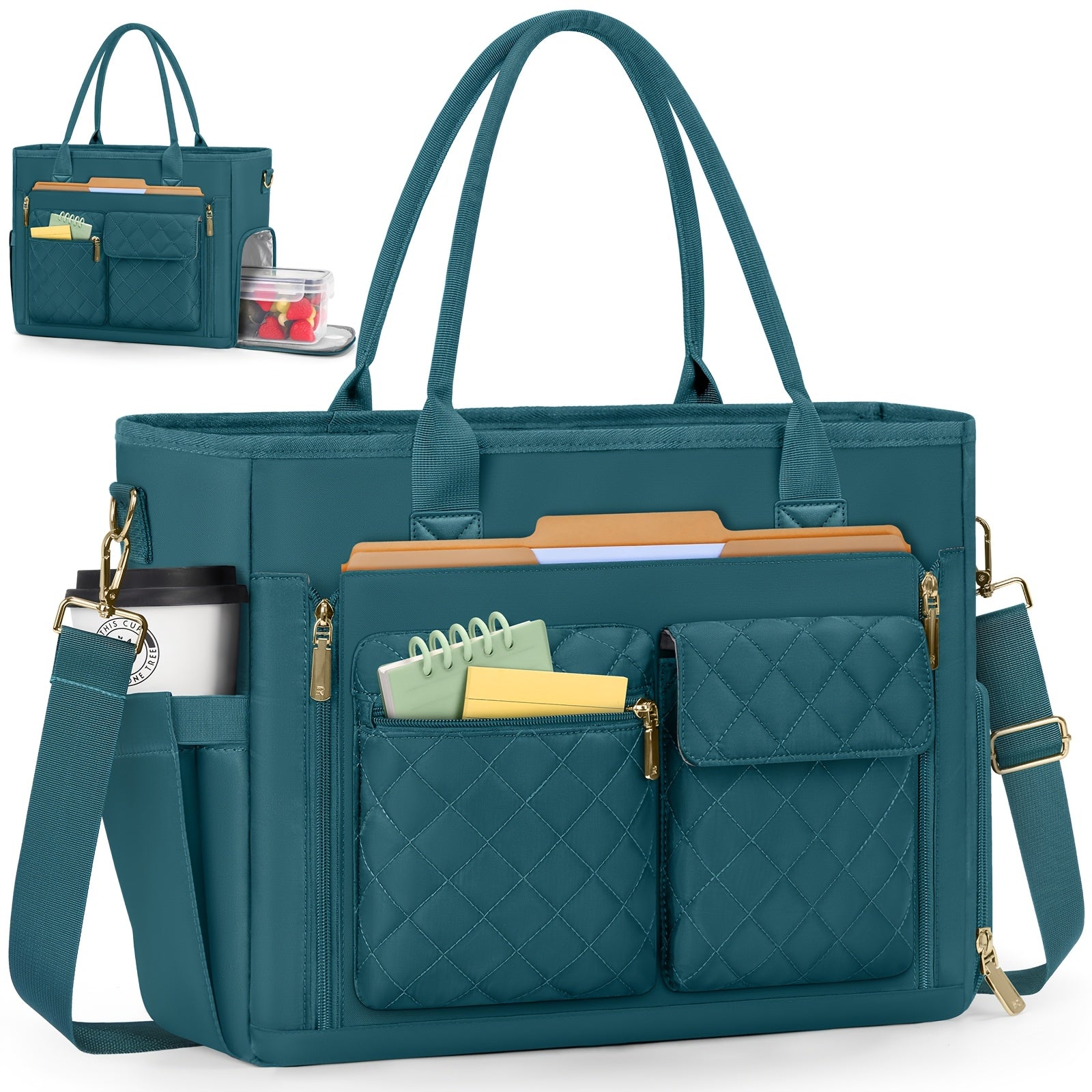 RAINSMORE Teacher Tote Bag