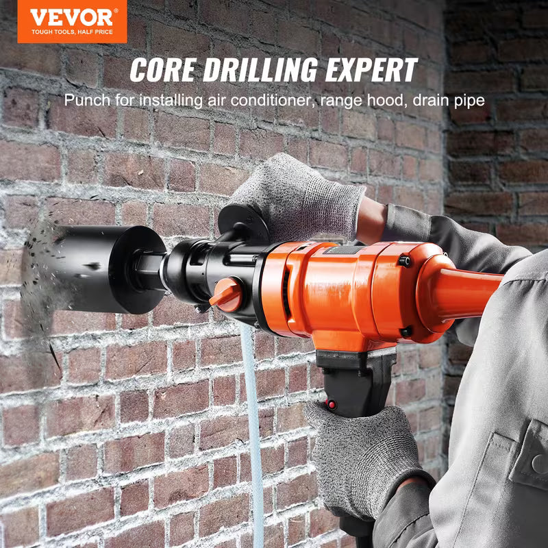 VEVOR Diamond Core Drilling Machine, 4in Handheld Wet