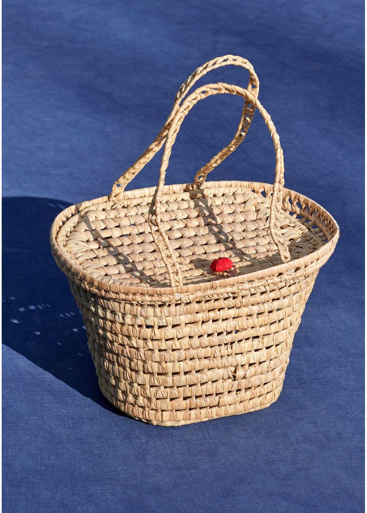 HAY Sobremesa Market Picnic Basket, Handwoven