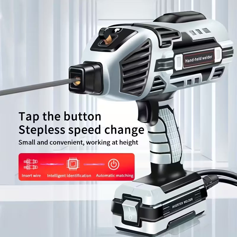 DAYS4600W High-Efficiency Semi-Automatic Welding Machine - 110V Handheld Arc Welder