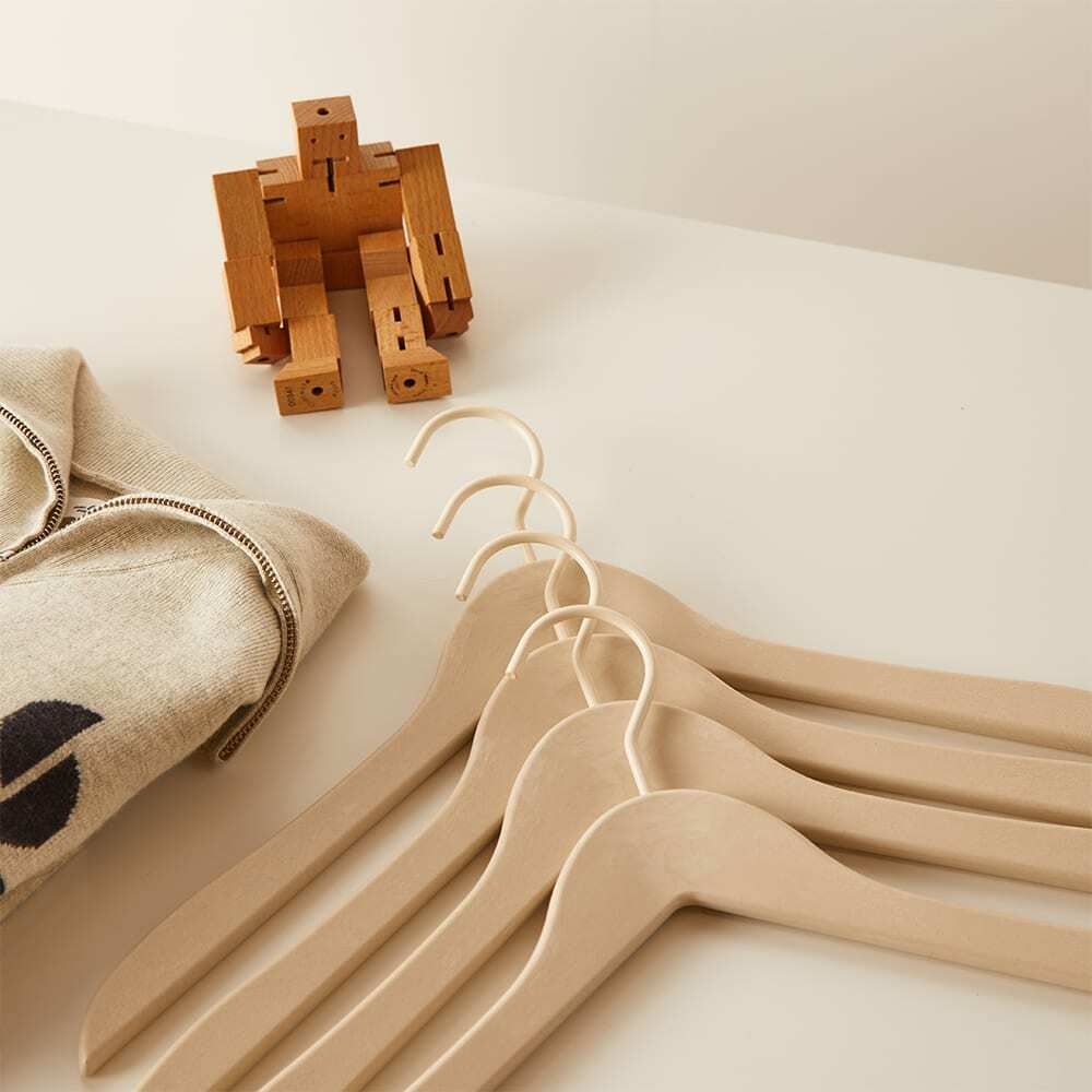HAY Coat Hanger, Set of 4 (Cream)