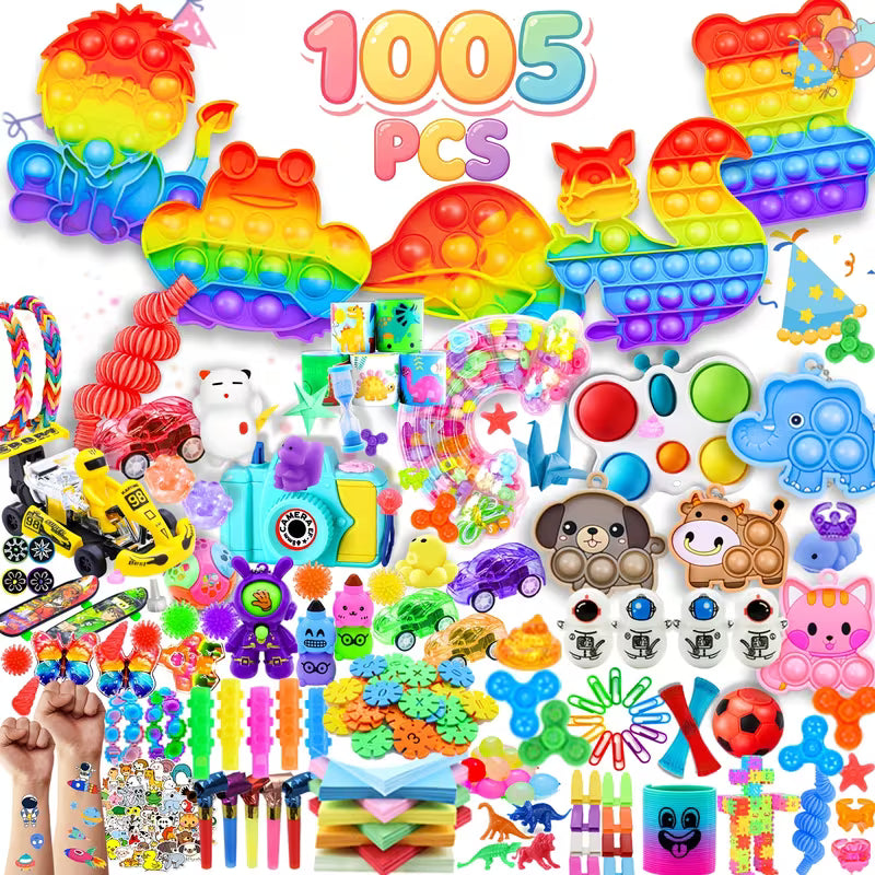 Gift for Her/him 1005-Piece Fidget Toys Set/ for Party Packs