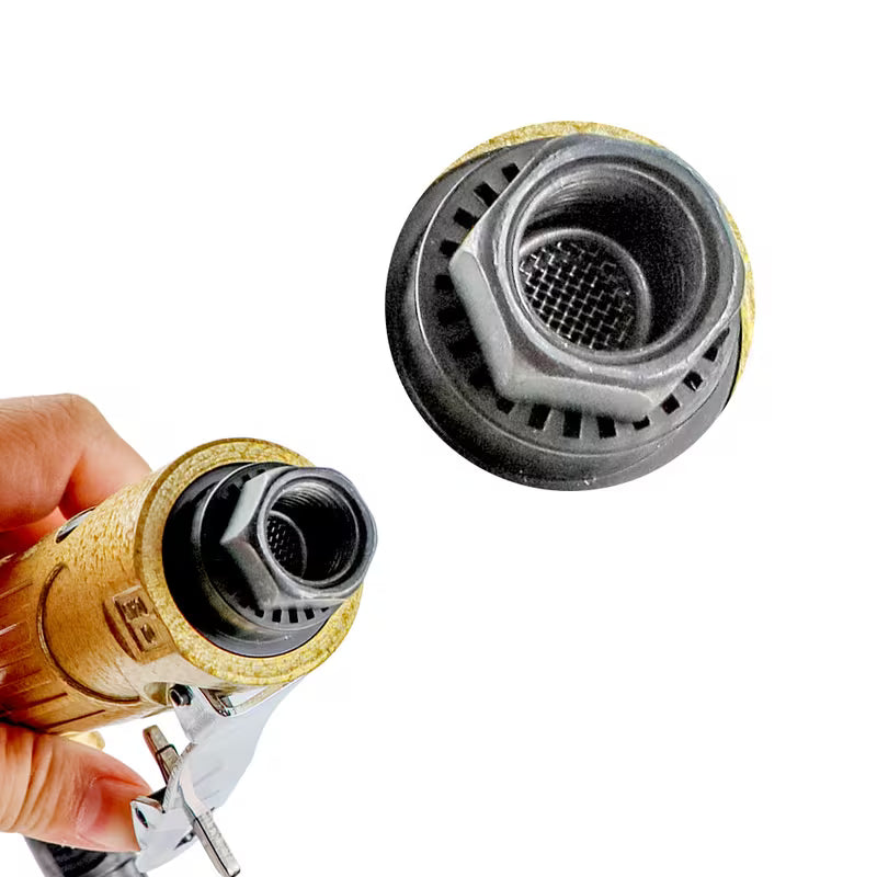 90 Degree Air Angle Die Grinder Mini 1/4" Pneumatic Engraving Machine Grinding Polisher Mill