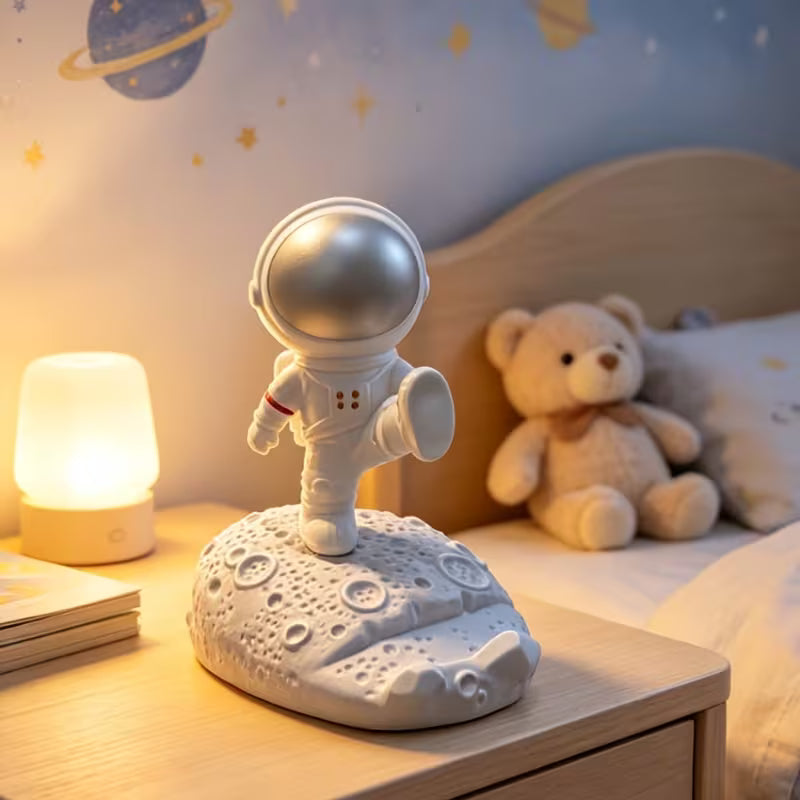 Astronaut Phone Stand, Plastic Spaceman Figurine, Plastic