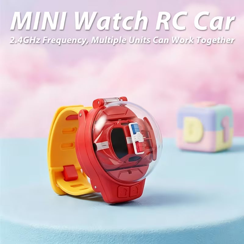 Kids Mini Wrist Watch RC Racing Car