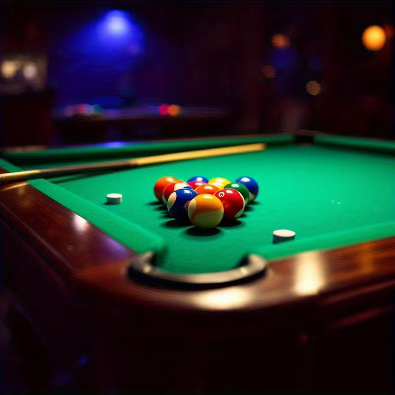 Set of 16 Premium 2-1/4-inch Billiard Balls for 8-Ball Play