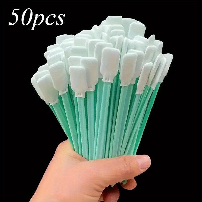 Precision Cleaning Brushes- Dust-Free Cleaning Sticks, Single-Sided Double-Layer Cloth Sticks