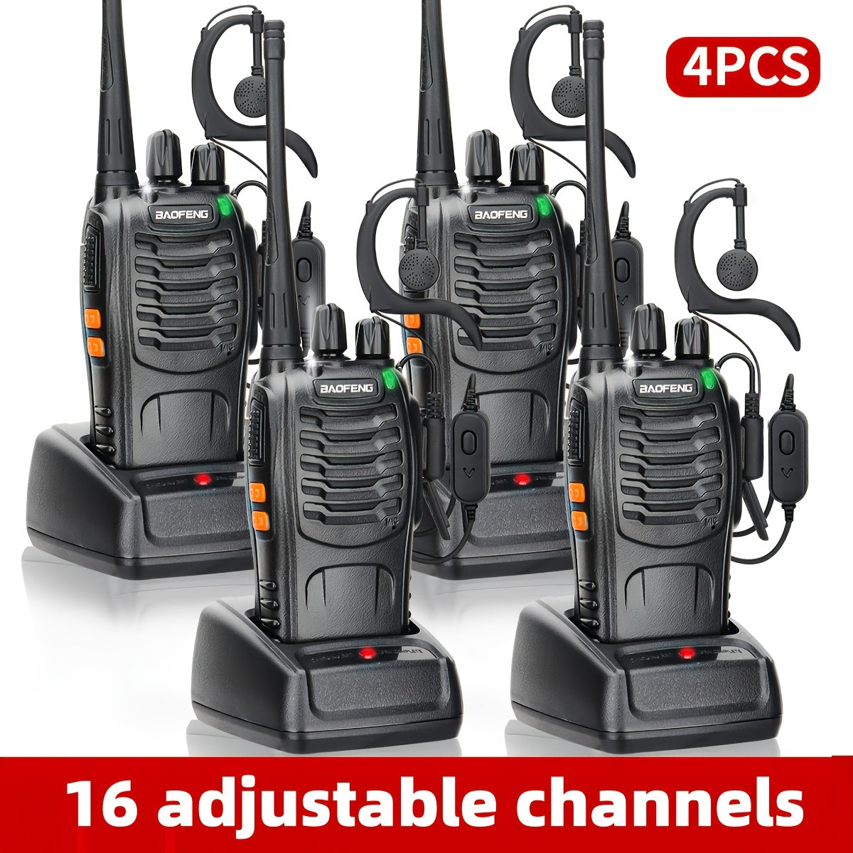 Baofeng BF-888S Long Range Walkie Talkies Set