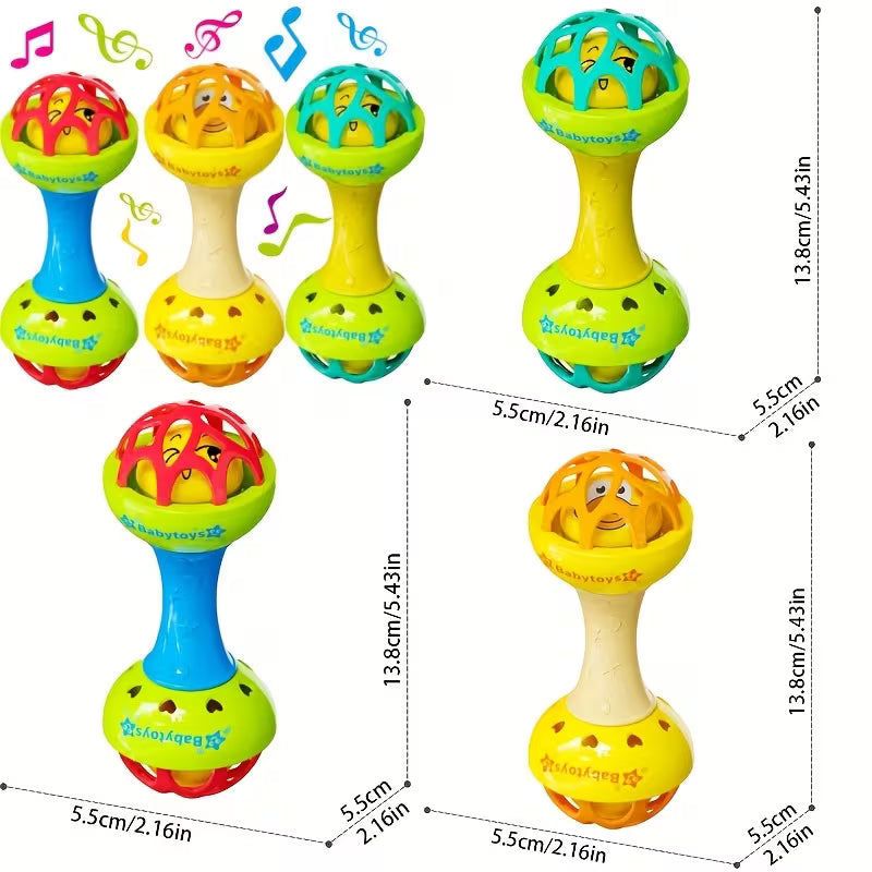 Baby-grade Vibrating Hand Bell Toy