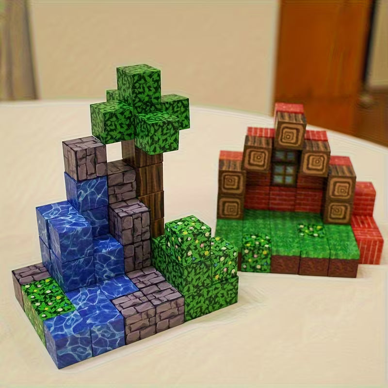 30/50/100-Piece Magnetic Building Blocks Set
