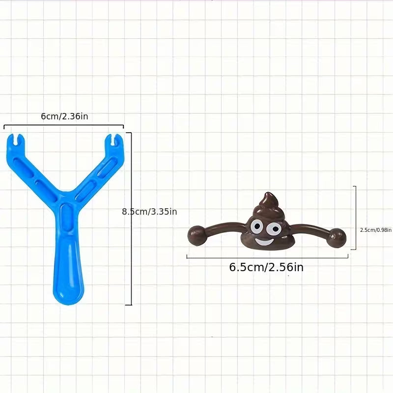 Funny Christmas Gift: a Slingshot Poop Launcher