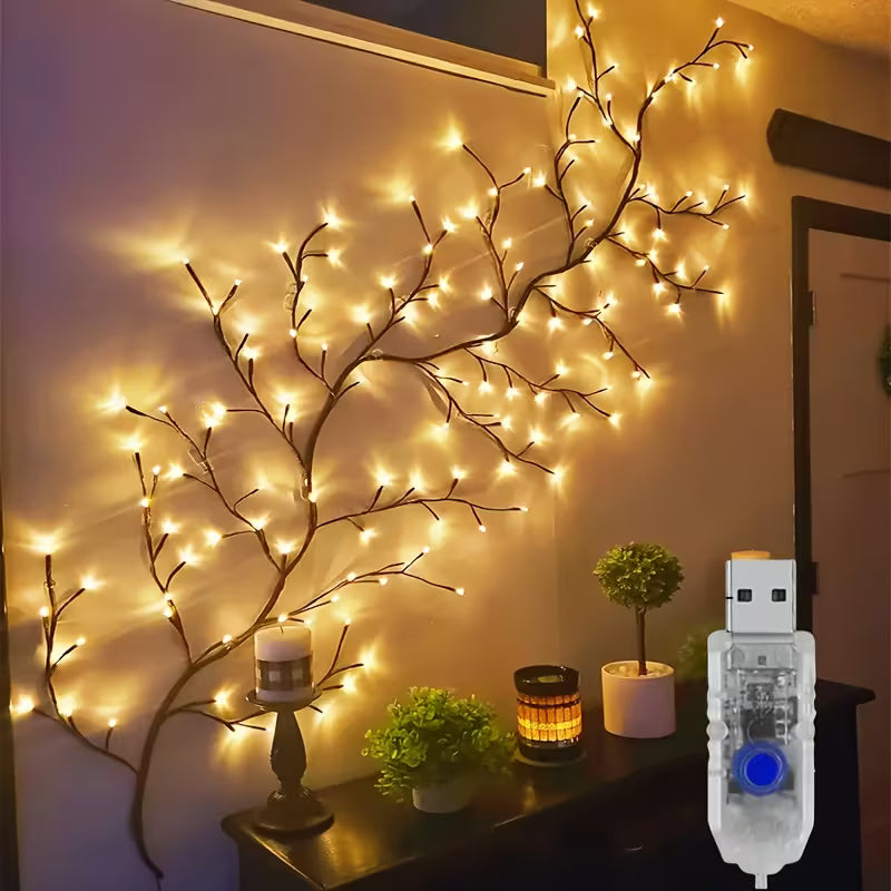 144 LED Willow Branch Wall Lamp