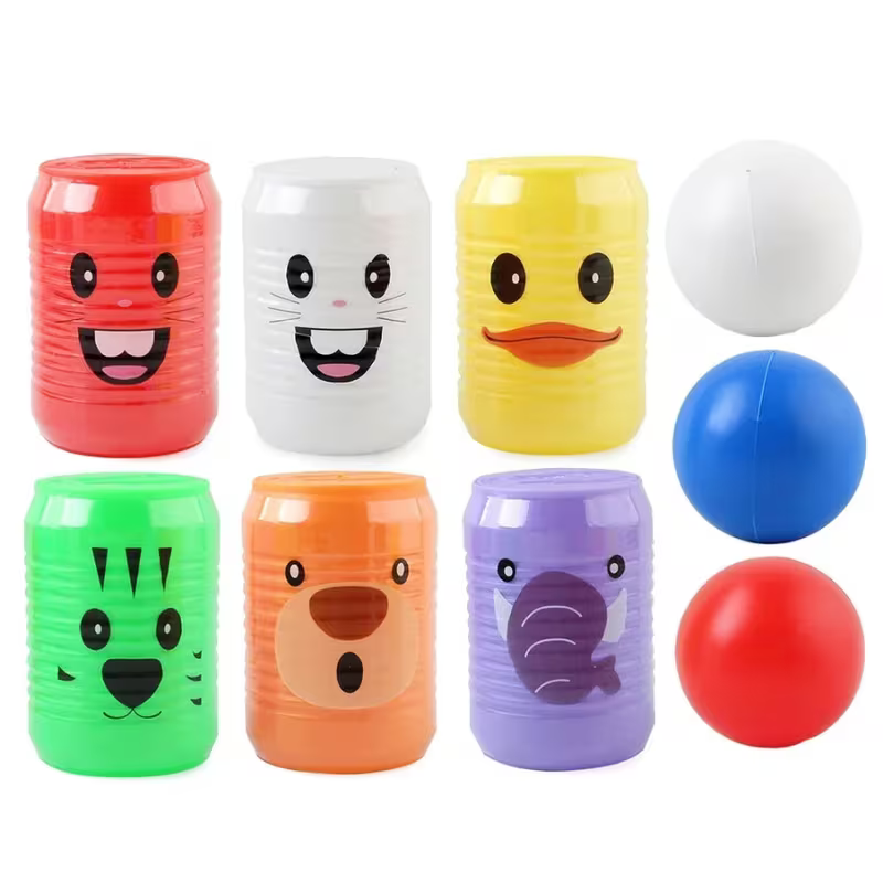 Can Shape Bowling Toy for Kids • Indoor Cans Digital Educational Toy