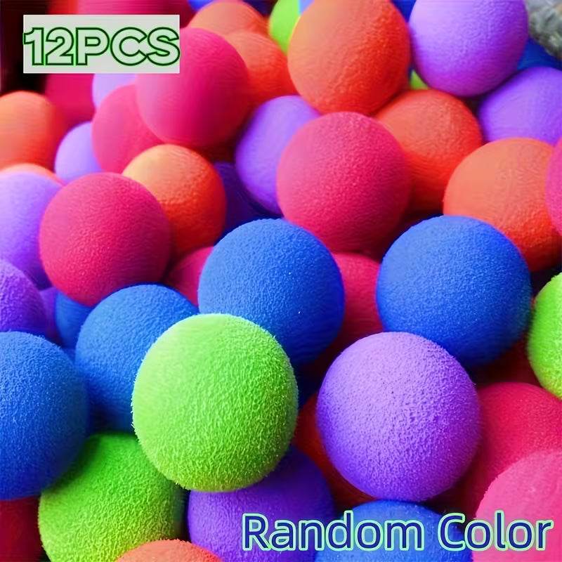 Soft Silent Pet Ball 12pcs or 25pcs Set Soft Silent, Random Color