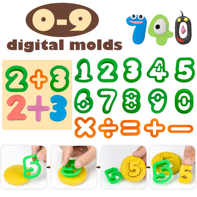 65-Piece Play Tool Set with ABC Letters