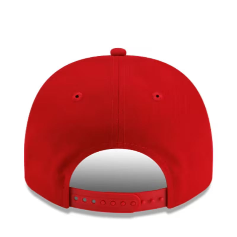 New Era 9FIFTY Dodgers Los Angeles Snapback Pre Curved Hat - Red