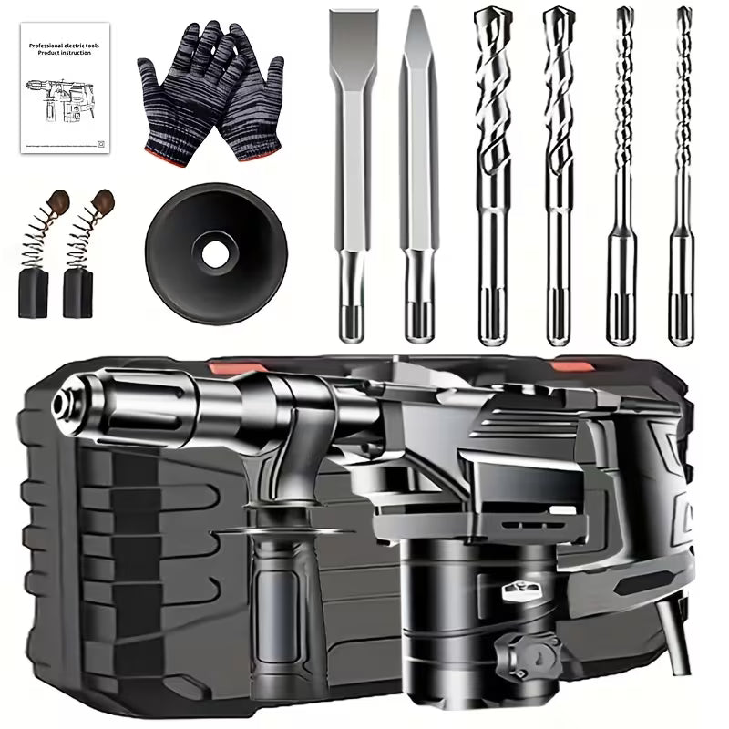 Multi Functional High-power 3-bead Three Purpose Electric Impact Drill