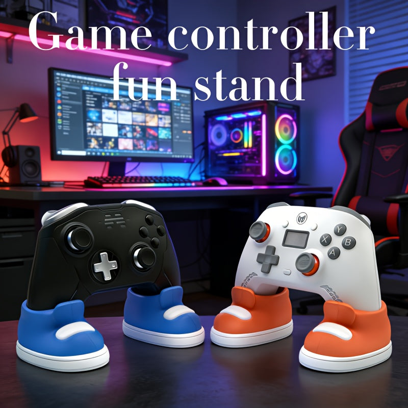 Game Controller Fun Stand - Colorful Shoe-Shaped Holder
