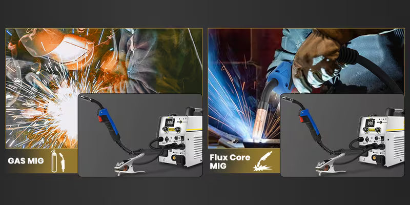 MIG Welder Plasma Cutter Welder Combo 6in1