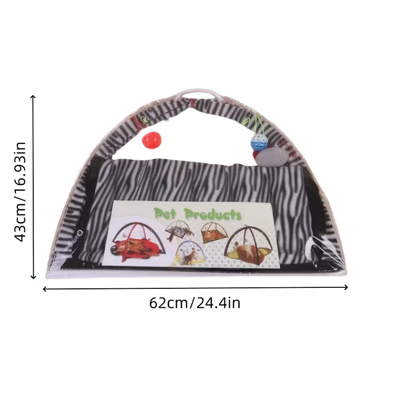 Interactive Cat Play Tent