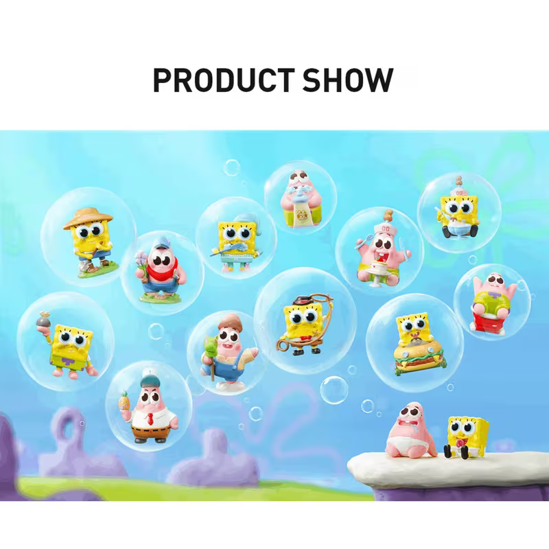 1pc POP MART Spongebob BEST FRIEND Series Figure Blind Box