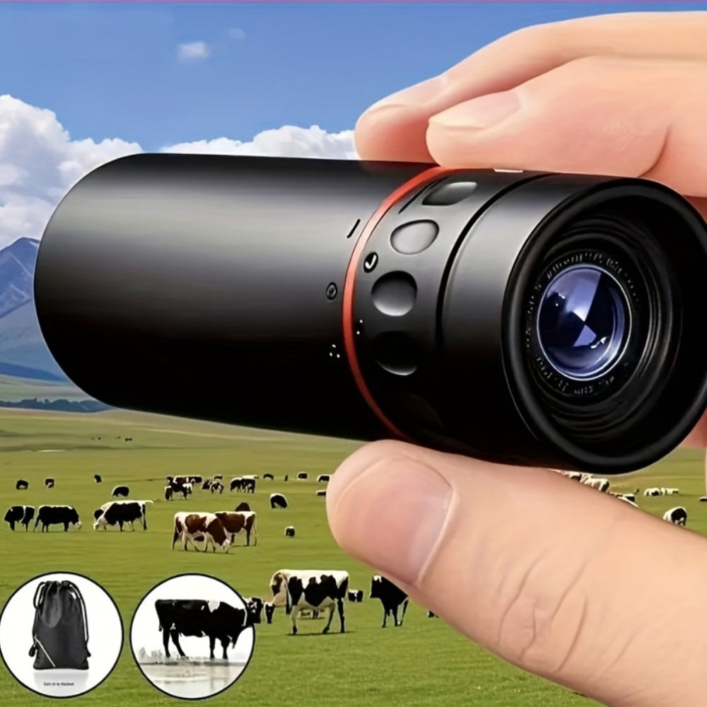 Mini 10X25 HD Monocular Telescope, Long Range High Power Portable