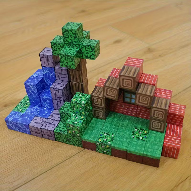30/50/100-Piece Magnetic Building Blocks Set
