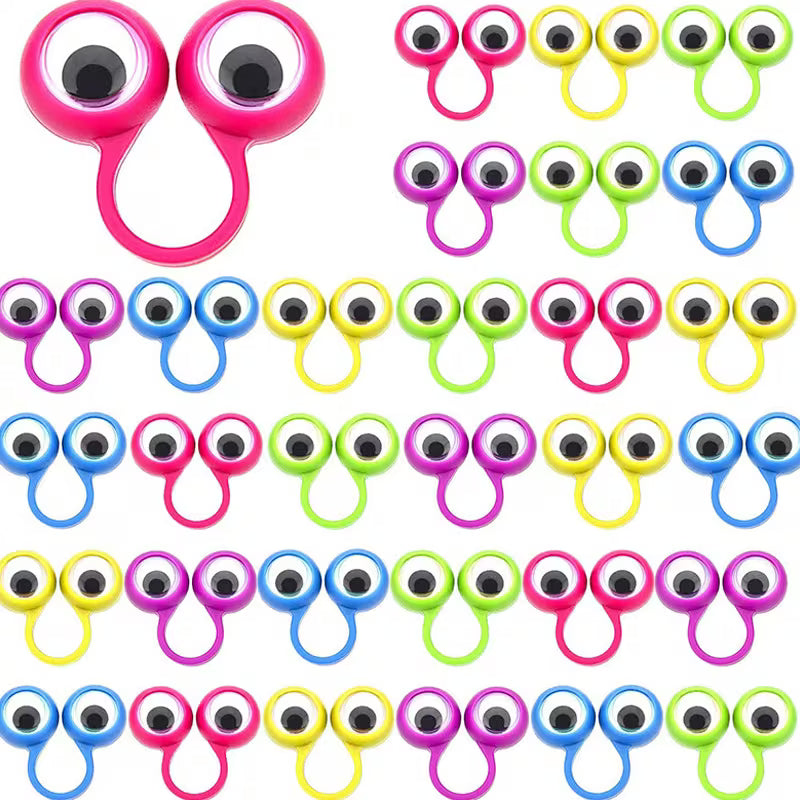 32-Piece Eye Finger Puppets Toys Set