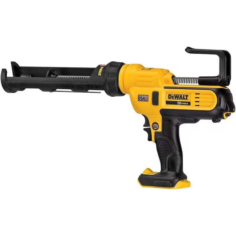 DEWALT 20V MAX Caulking Gun, Cordless, 10oz, Variable Speed Trigger, Interchangeable Canister Trays