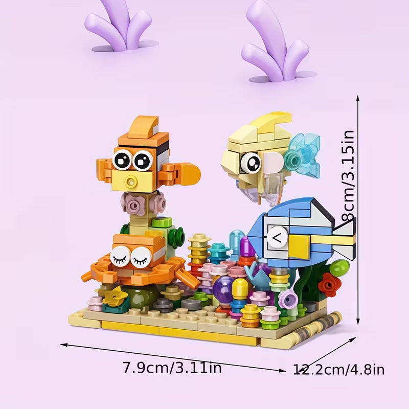 344-Piece Large Building Block Set Compatible for 10 Models or 1