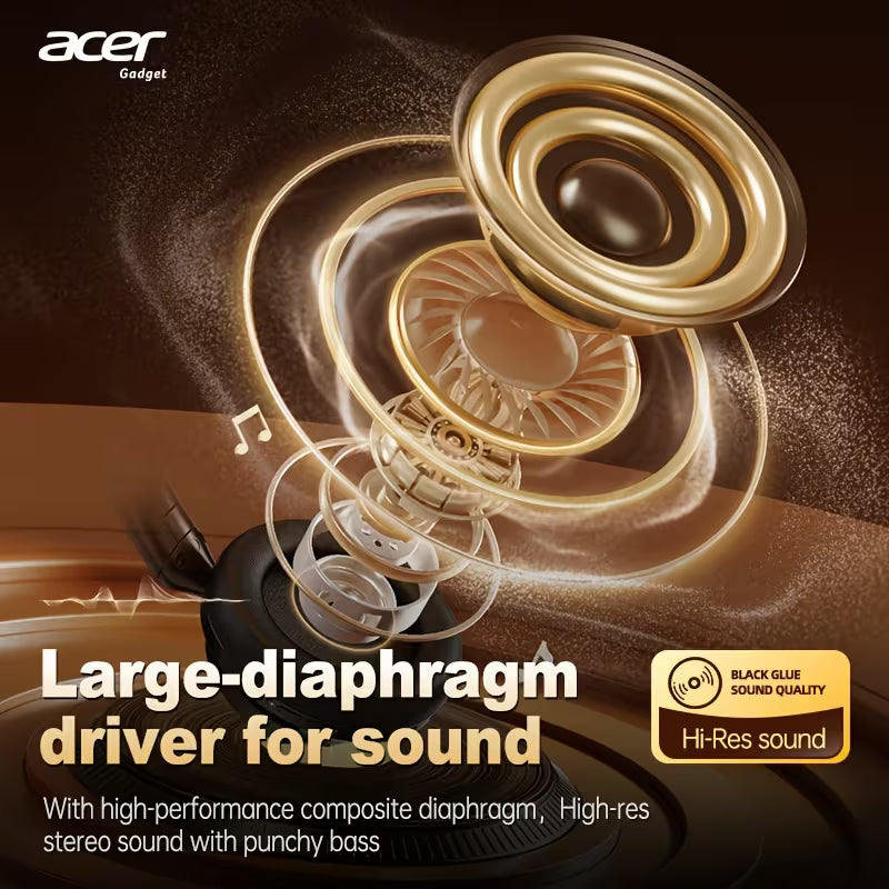 Acer Ohr560 Over-Ear Wireless Headphones