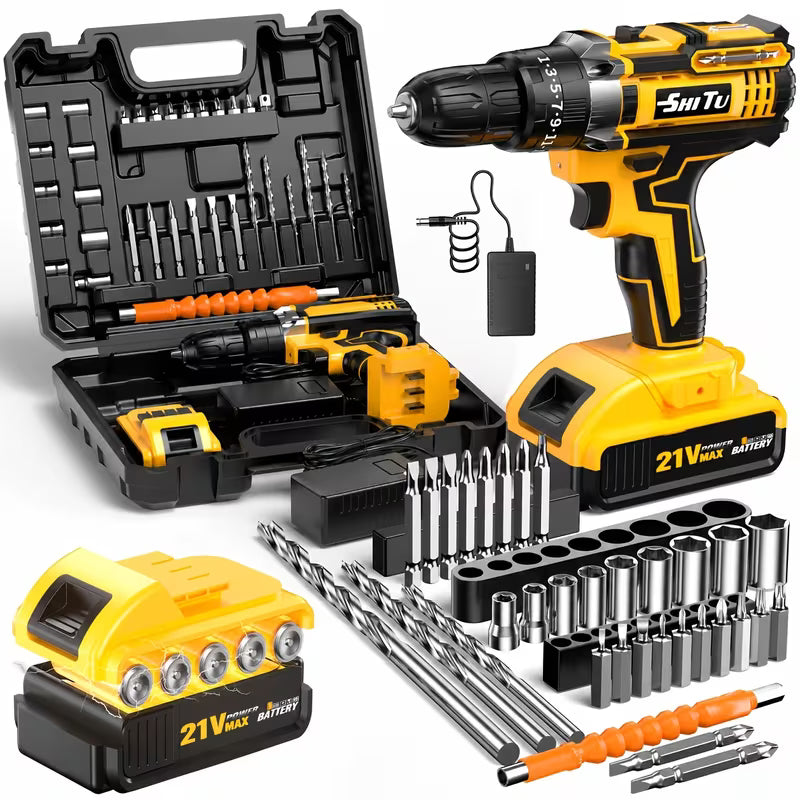 2026 21V Cordless Drill Kit
