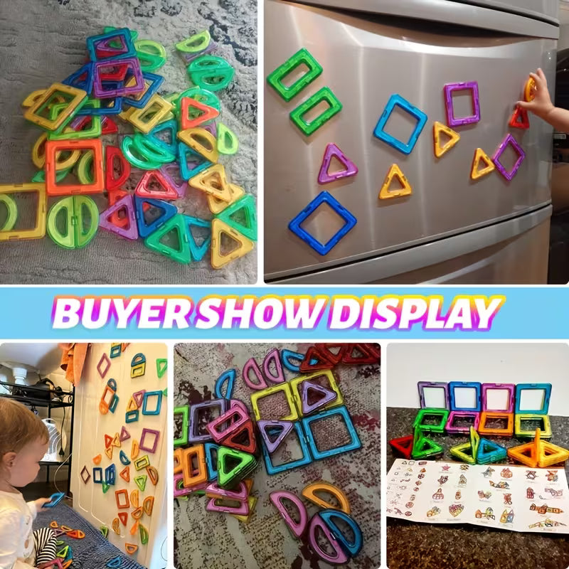 Children's Magnetic Building Blocks Toy Set