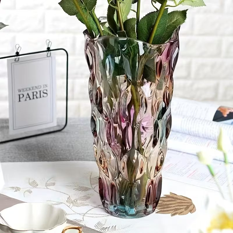 Elegant Modern Glass Vase Set, Glass