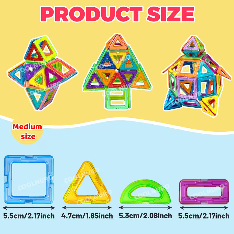 Magnetic Building Blocks Set