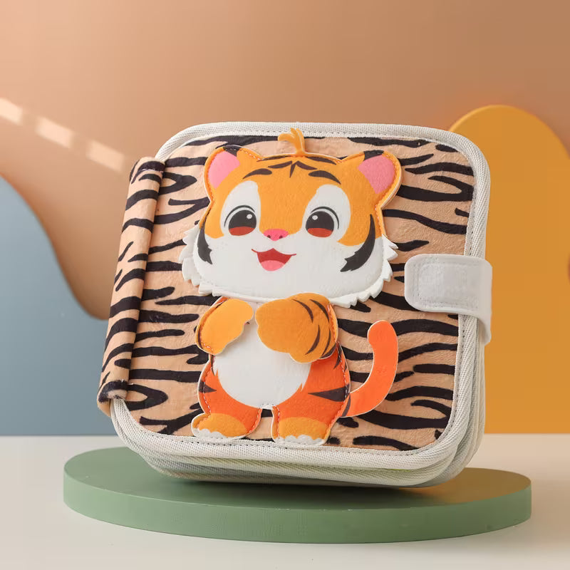 Tiger Cloth Book Felt
