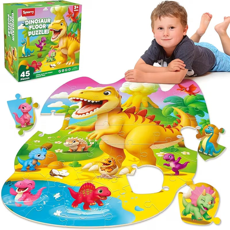 Dinosaur Floor Puzzles for Kids Ages 3+