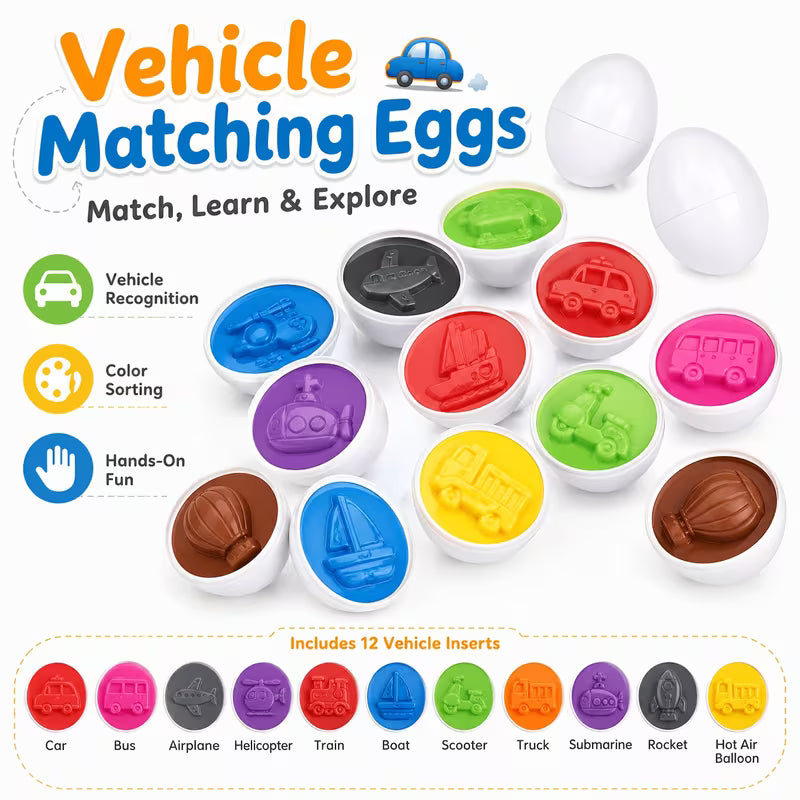 Cognitive Twister Egg Smart Matching Toy