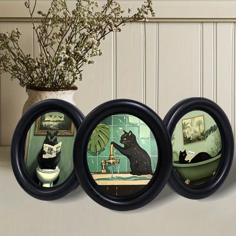 3pcs Minimalist Living Room Wall Art Set