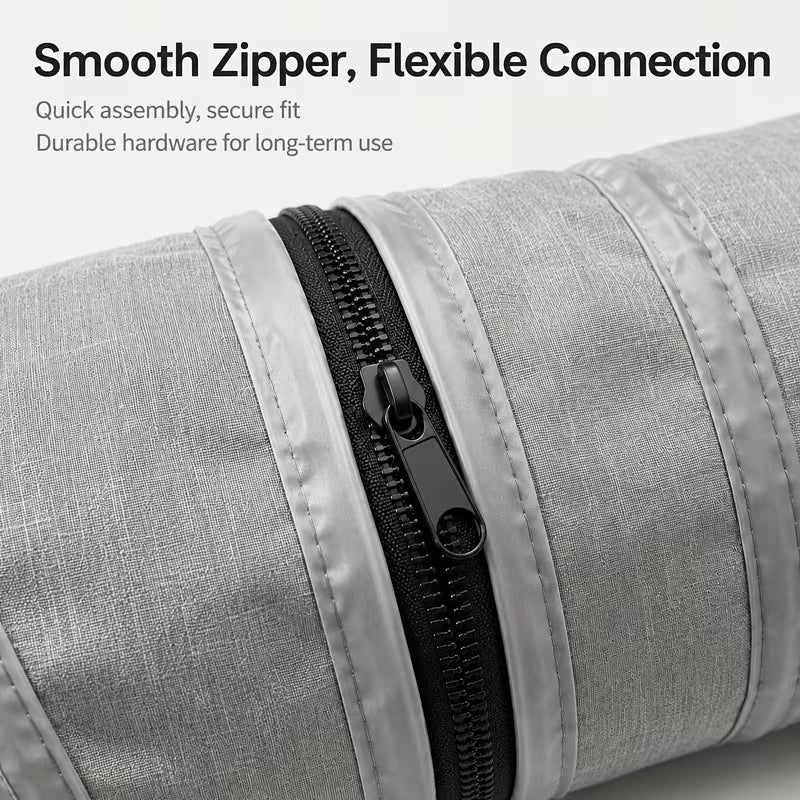 Foldable Cat Tunnel Toy, Detachable H-Shaped Indoor Cat