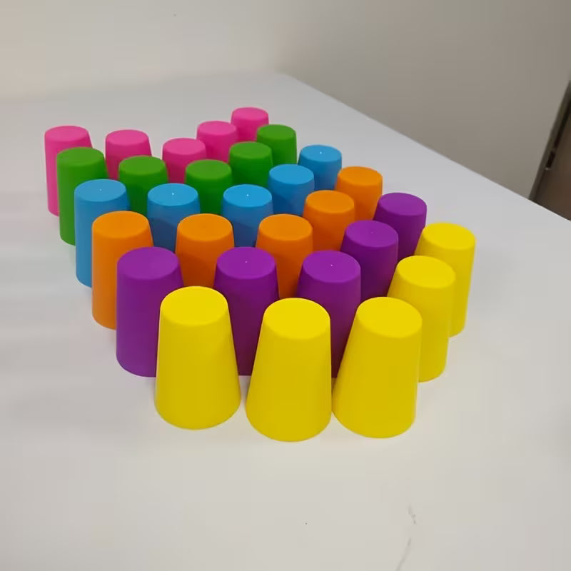 30-Piece Family Game Night Quick Stack Cup Set