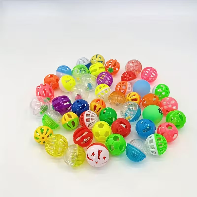 12pcs Random Color Interactive Bird Toys Set, Random Color